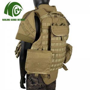 Full coverage protection Level IIIA (meets or exceeds NIJ standard 0101.06 for body armor)
