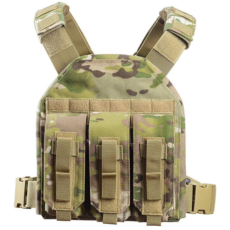 Onesize Military Multicam Camouflage Removable Tactical Vest Featured Image