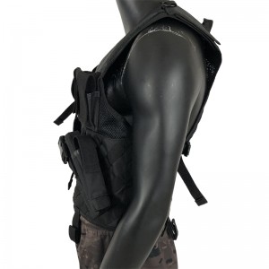 Military 1000d cordura tactical shoulder pad equipment lightweight molle vest plate carrier tactical vest