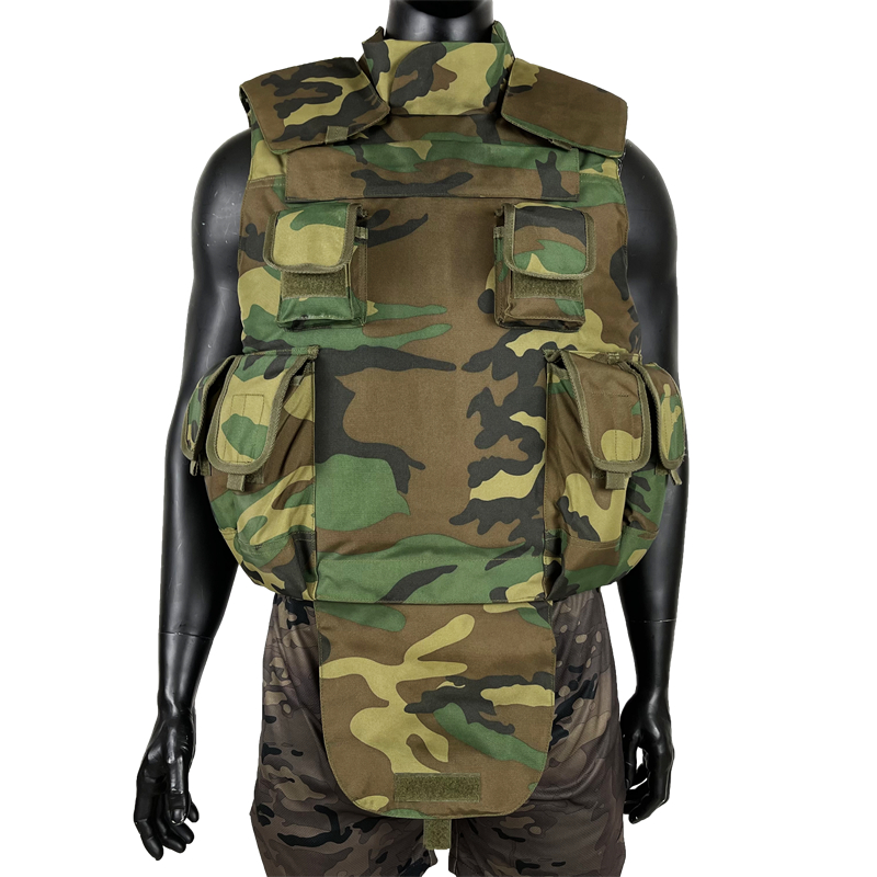 Tactical bulletproof armor with pouch army police full body protection guard ballistic vest Featured Image