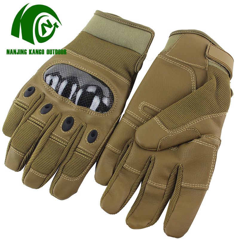 Professional China Body Armor Soft Plates - Army Full Finger Tactical Gloves for Military Gloves Motorcycle Climbing and Heavy Duty Work – kango