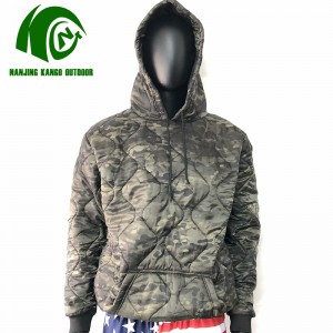 Top Quality Poncho Hoodie Black cp camo waterproof for outdoor military