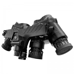 Four-Eye Panoramic Military Binocular Night Vision Device Allowing for Use Helmet