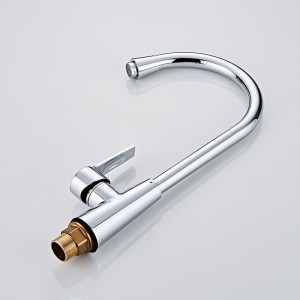 New style curved simple basin faucet