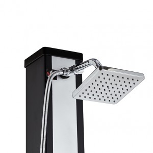 Best selling square camping solar shower