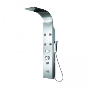 Chinese Professional China Multi Function Stainless Steel Shower Panel with Massage (LT-X103)