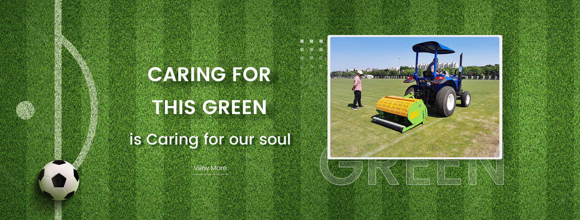 CARING FOR THIS GREEN is Caringfor our soul