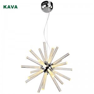 High reputation Liner Chandelier - Chrome Led Sputnik light 8408 – KAVA
