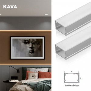 Chinese wholesale Led Lights For Kitchen Cabinets - Office Aluminum PC Surface Mounted LED Linear Light KXT3020 – KAVA