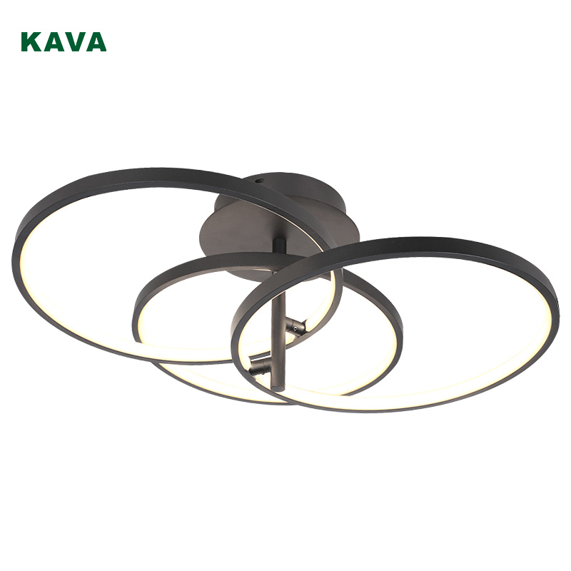 Black Ring Шифт Light чароғе LED Dimmable 20324-3C