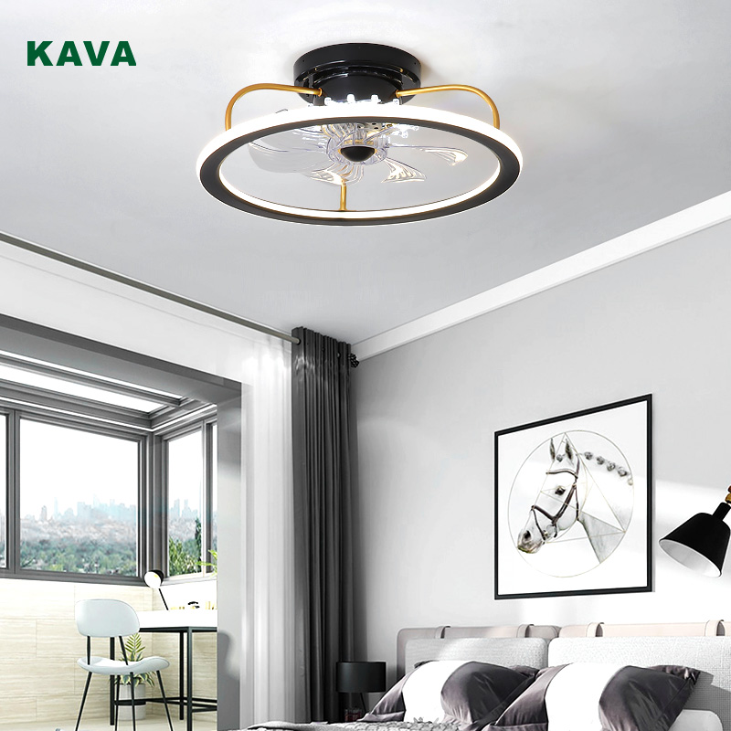 Good User Reputation for Led Fan Ceiling Light - Bladeless ceiling fan KCF-09-BK – KAVA
