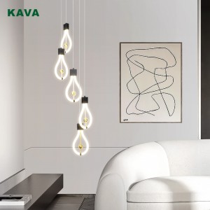PriceList for Modern Chandelier Lights - Contemporary Decor Home Living Room Hanging Led Chandelier20403-5P – KAVA