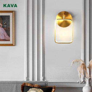 Good Wholesale Vendors Rustic Wall Sconces - Gold Wall Lamp Aluminum Iron LED Light 20328-1AW – KAVA