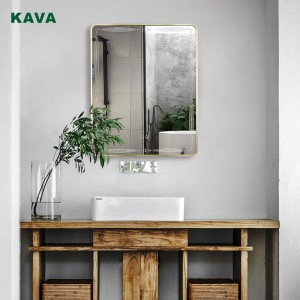 Cheap PriceList for Outdoor Wall Light Fixtures - Waterproof Square Mirror lamp Washroom Led Vanity Lights KMV301M – KAVA