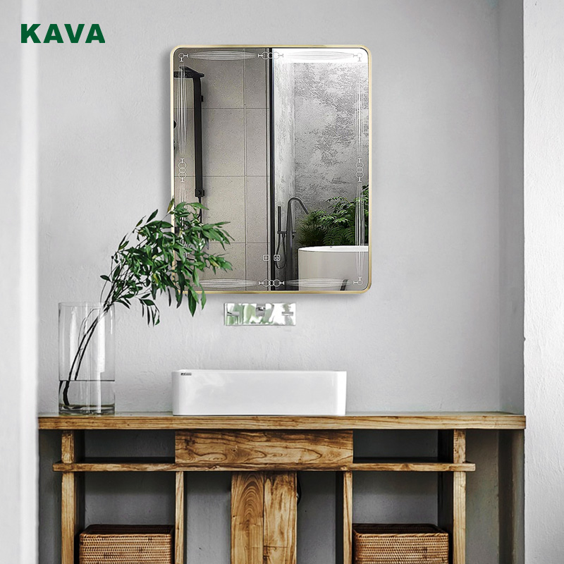 High Quality Wall Sconces - Waterproof Square Mirror lamp Washroom Led Vanity Lights KMV301M – KAVA