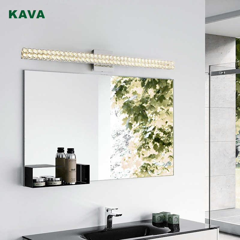 2022 New Style Copper Wall Lights - Crystal LED Vanity light W20006-14W – KAVA