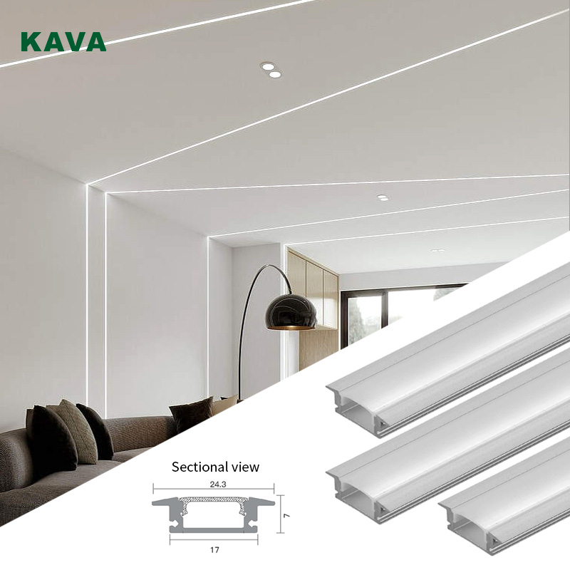2022 Good Quality Commercial Indoor Lighting Fixtures - LED Ceiling Light Embedded installation Batten Linear Light KXT-508 – KAVA