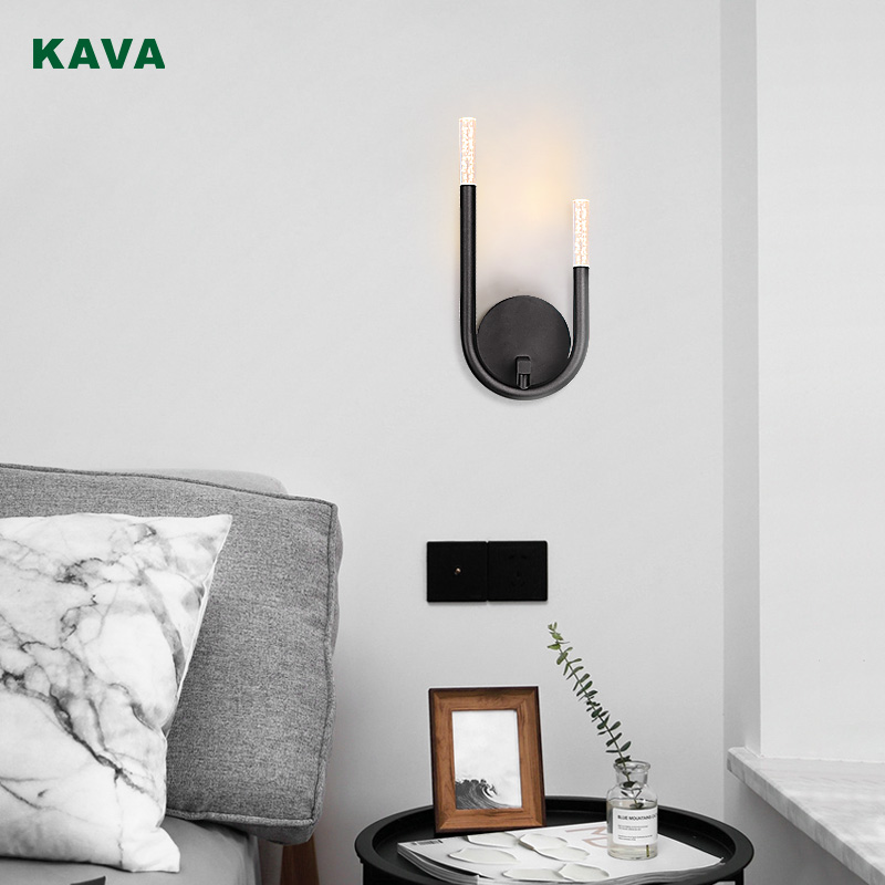 Best quality Black Wall Lights - Modern Decorative Wall Lamp Iron Light 20400 2W – KAVA