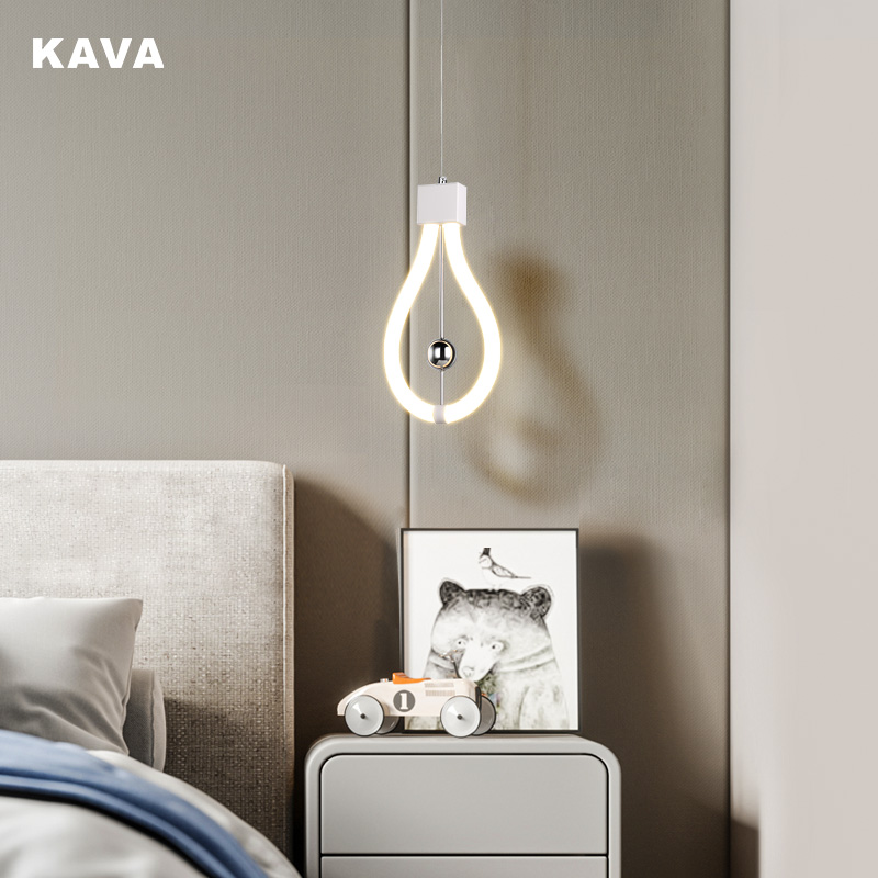Best quality Shaded Chandelier - Fashion hanging decorative home dining room Led pendant light 20403-1P – KAVA
