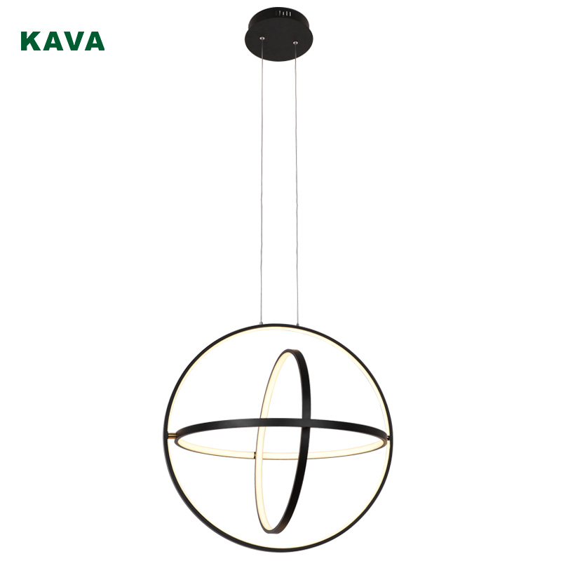Sphere Pendant Light with Three Rings 11115-600