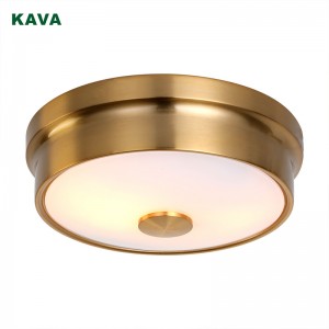 Best quality Round Ceiling Light - Ceiling Light Gold Color E27 Lights Nordic Design Lighting Modern Ceiling Lamp Lighting 10755-2C – KAVA