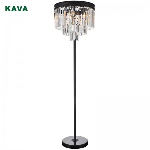 Cheap PriceList for Unique Table Lamps - Crystal Floor Lamp floor light home light standing light 7382-5F – KAVA