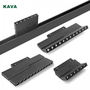 2022 High quality Track Lighting - LED Magnetic track light Folding grille lights KHS15-CX003-6T – KAVA