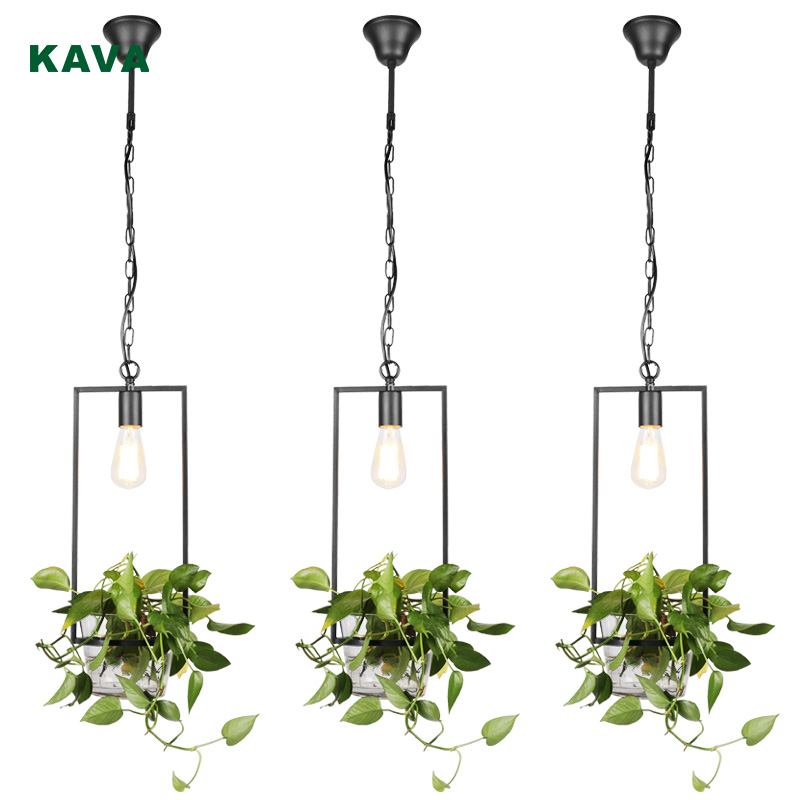Modern Nordic Simple hydroponic plant restaurant chandelier glass lamp 10530-1P