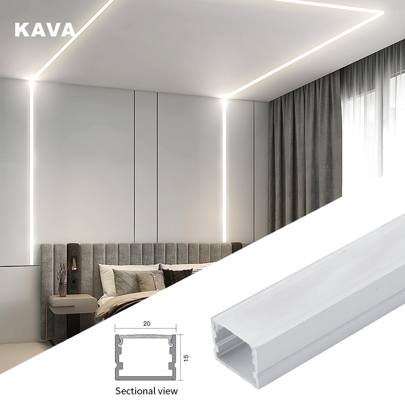 Modern led Linear lamp PVC Aluminum tube lighting KXT2015