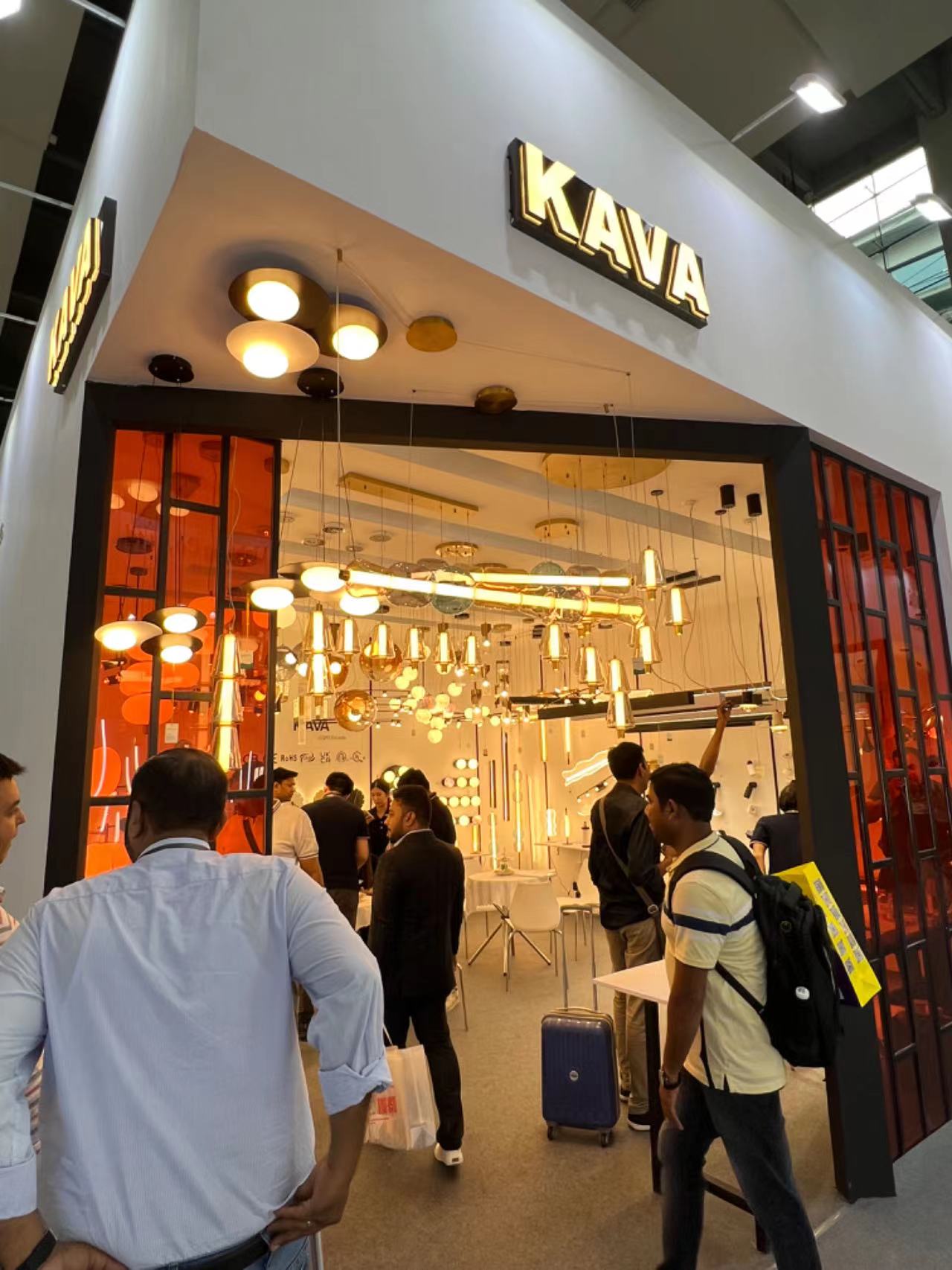 KAVA Lighting, the Most Stunning Lamps, Dominates the Guangzhou International Lighting Exhibition