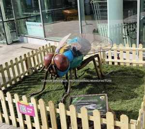 Outdoor Simulation Insect Show Robot Giant Fly for Sale AI-1434