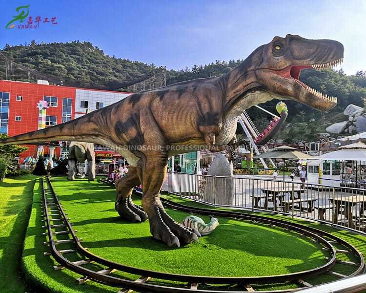 1 Amusement Park Dinosaur Activities Tyrannosaurus Rex Animatronic Dinosaur