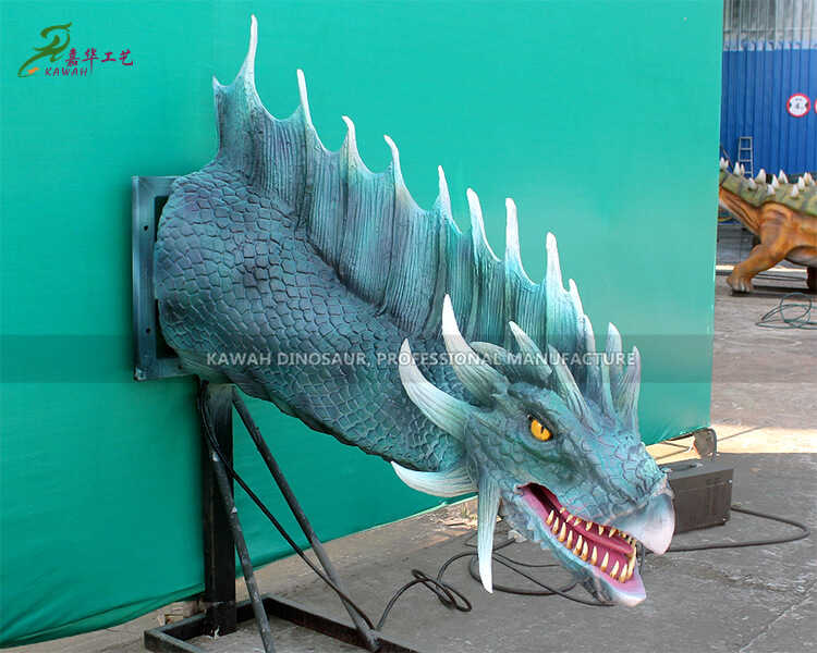 Best Realistic Animatronic Dragon Head Factory Customized Made Featured Image