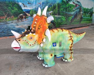 Childrens Dinosaur Ride Cars Triceratops Dinosaur Customized Kawah Factory ER-842
