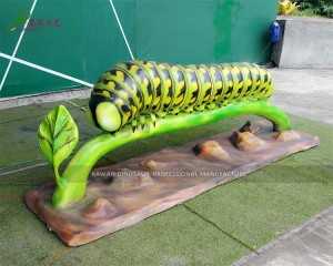 Educational Insect Model Life Size Insect Caterpillar Statue AI-1425