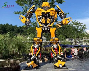 Factory Customized Huge Transformers Robot Model Bumblebee with Movements For Sale PA-1977