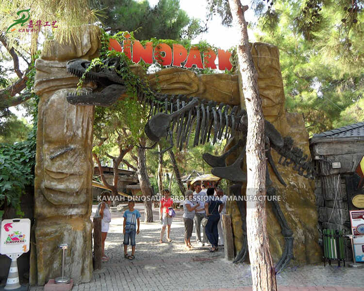 Free Quote Now for Dinosaur Park Entrance Dinosaurs Park Business PA-1949