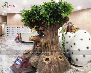 Funny Realistic Effect Talking Trees For Shopping Mall