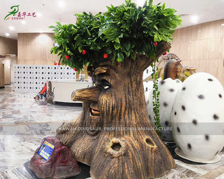 1 Funny Realistic Effect Talking Trees For Shopping Mall