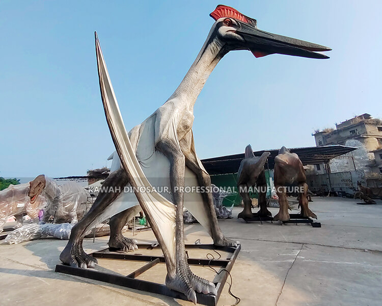 Giant Quetzalcoatlus Model Animatronic Dinosaur Realistic Dinosaurs Pterosaur Customized AD-178