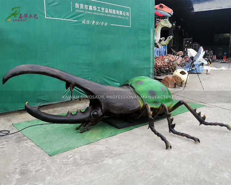 Green And Black Dynastes Hercules For Park Show AI-1441