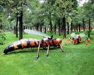 High Quality Carnival Equipment Animatronic Insect Model Lovely Wasp Statue Customize AI-1417