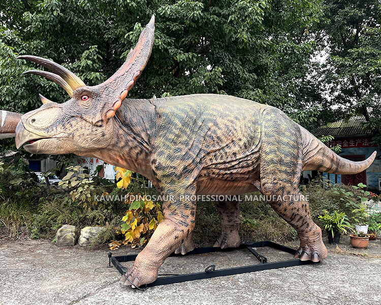 Kawah Dinosaur Factory Giant Triceratops Realistic Dinosaur Animatronic Dinosaurs For Sale AD-099