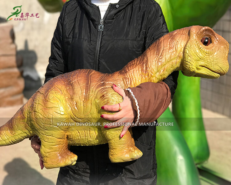 Kawah Factory Customized Realistic Dinosaur Puppet Brachiosaurus Dinosaur Baby Kids Favorite HP-1130