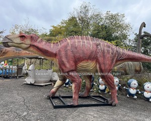 Life Size Dinosaurs Maiasaura Statue Animatronic Dinosaur For Jurassic Park AD-182