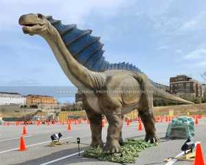 Long Neck Dinosaur Amargasaurus Realistic Dinosaur Statue AD-018