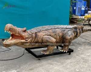 Wholesale Crocodile Animatronic Manufacturer –  Manufacturer Realistic Life Size Sarcosuchus Animatronic Animals Crocodile Statue  – KaWah