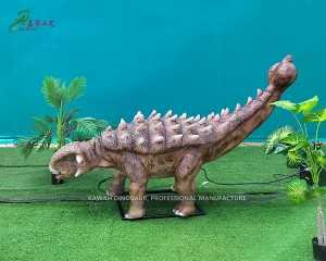 Mini Size Dinosaur Animatronic Ankylosaurus L2.3m for Outdoor Theme Park AD-167
