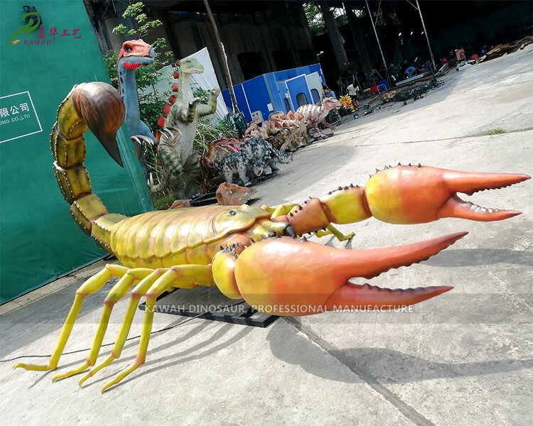 Park Attraction Animatronic Insects Tail Swing Scorpion Model AI-1428