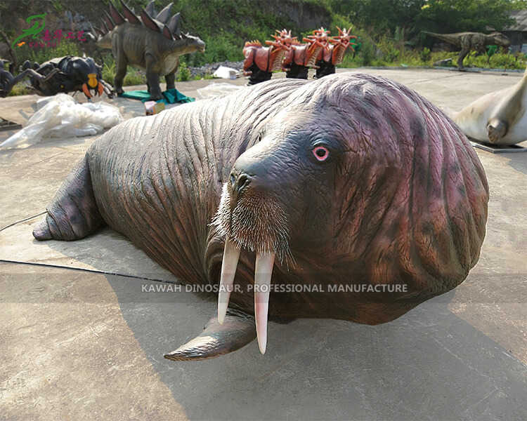 1 Park Equipment Animatronic Walrus Factory Direct Sale for Display